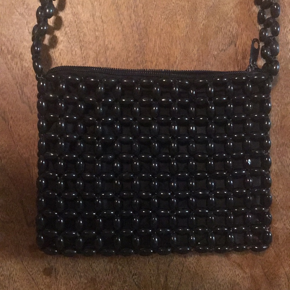 Vintage Beaded Crossbody Purse